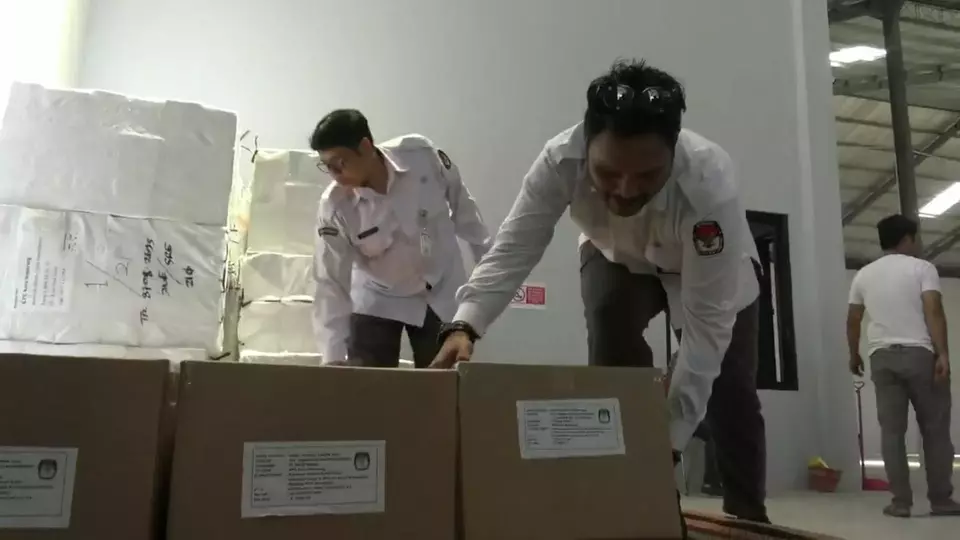 Lembaga Kebijakan Pengadaan Barang/Jasa Pemerintah (LKPP) mencatat efisiensi belanja pengadaan logistik Pemilu 2024 mencapai Rp 300 miliar, Kamis, 14 Desember 2024.