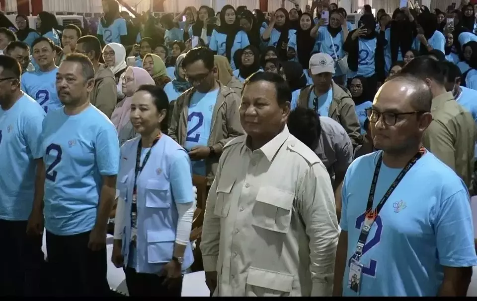 Koperasi Mekar Digital Sejahtera atau MDS Coop mendeklarasikan dukungan kepada Prabowo Subianto karena memiliki visi misi yang jelas tentang koperasi dan pembiayaan ultra mikro, Sabtu, 16 Desember 2023.