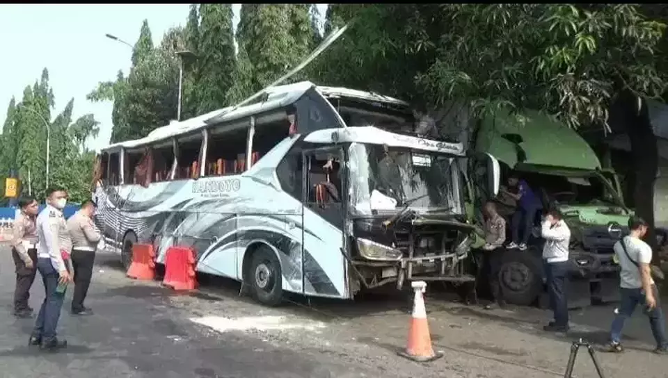 Sopir Bus PO Handoyo Maut Yang Tewaskan 12 Orang Jadi Tersangka