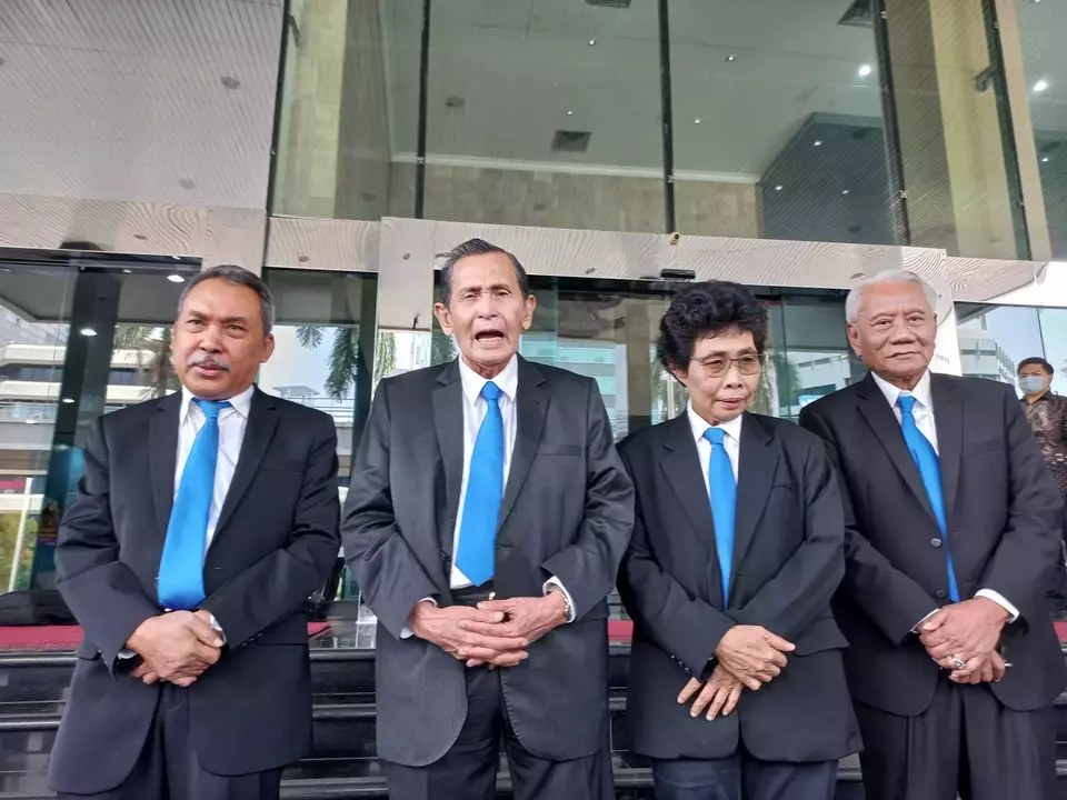 Jumpa pers Dewas KPK di Gedung ACLC, Jakarta, Jumat 22 Desember 2023.