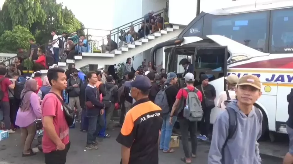 Libur Nataru, Lonjakan Penumpang Terlihat Di Terminal Bus Tanjung Priok