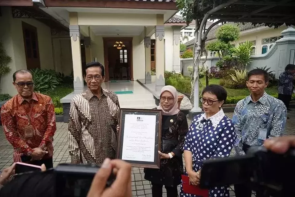 Sumbu Filosofi Yogyakarta Diakui Sebagai Warisan Dunia UNESCO