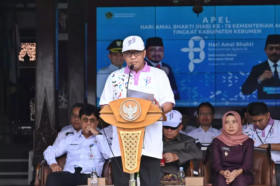 Gelaran Pemilu 2024 sudah semakin dekat, kantor Kementerian Agama (Kemenag) Kabupaten Kebumen ambil bagian dalam suksesi pelaksanaan Pemilu 2024, Rabu, 3 Januari 2024.