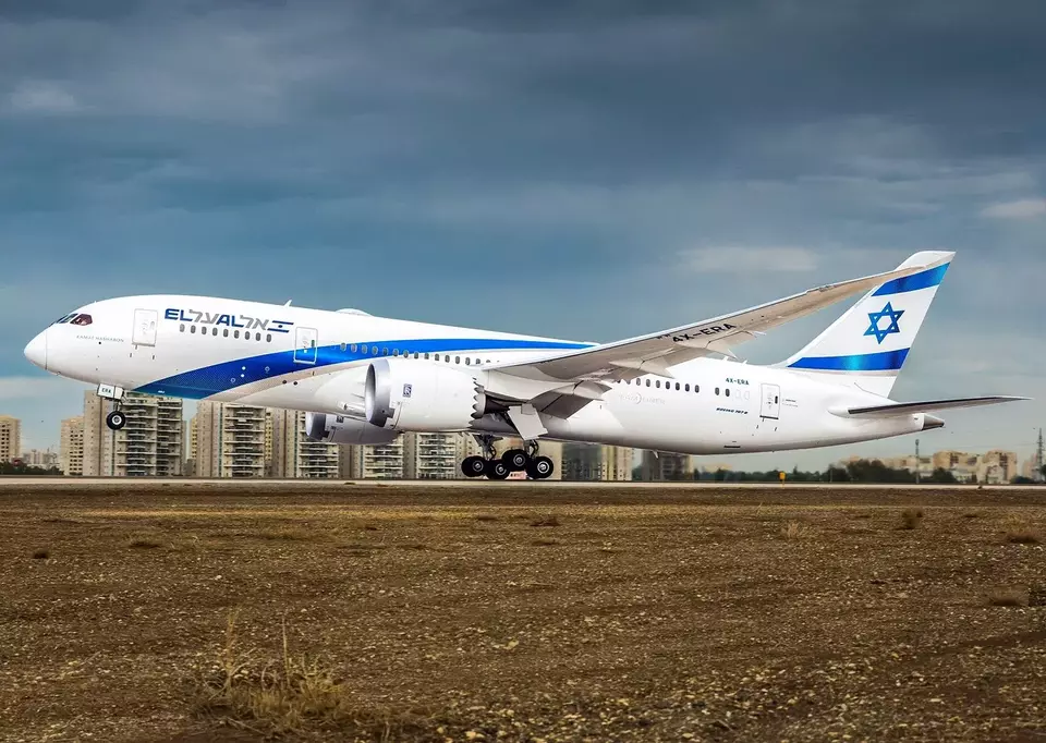 Elal. Эль Аль. Эль Аль флот. El al авиакомпания черно-белая.