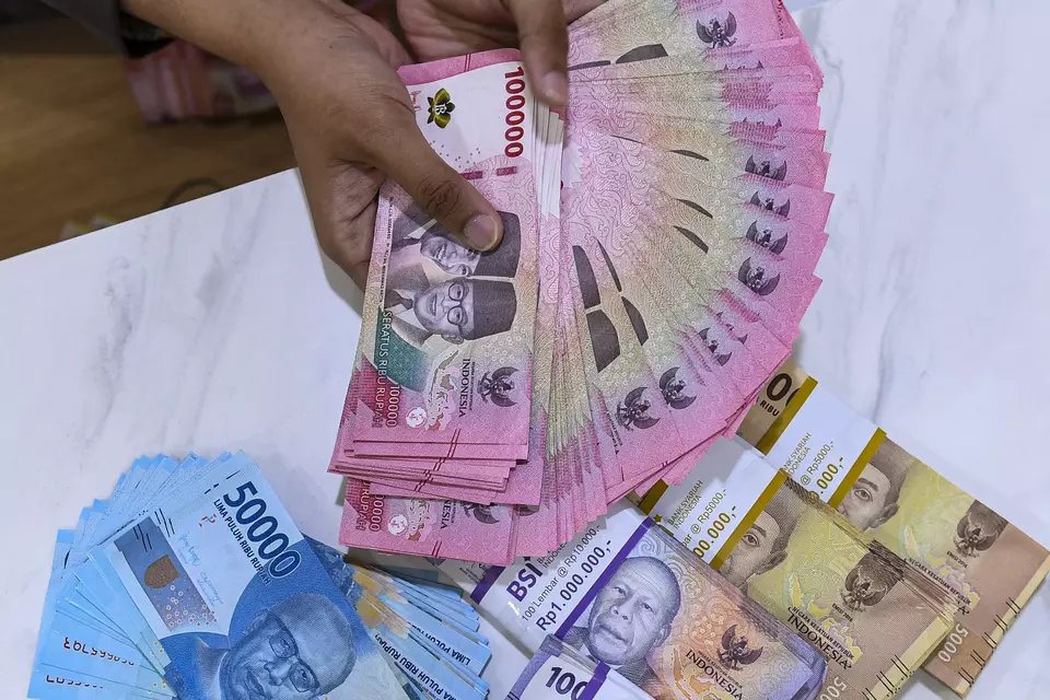 Mata uang rupiah.