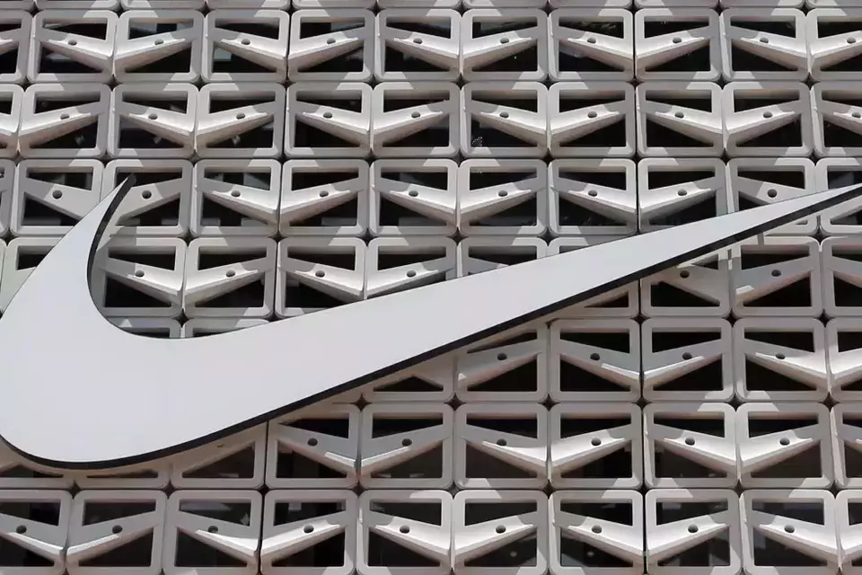 Ilustrasi logo Nike