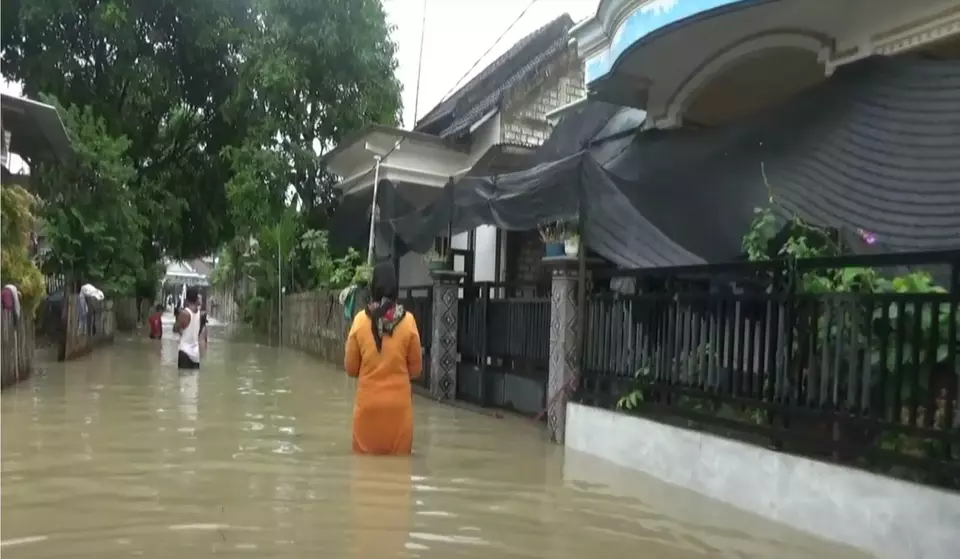 Luapan Sungai Bengawan Solo Rendam 4 Kecamatan Di Tuban 4410