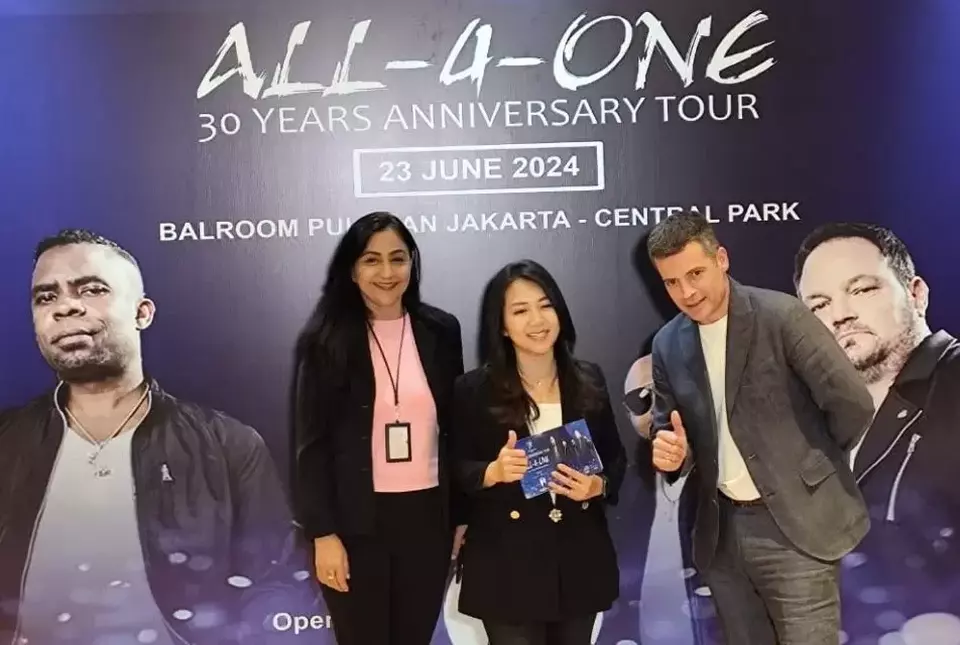 Rayakan Ulang Tahun Ke-30, Boyband All 4 One Gelar Konser di Jakarta