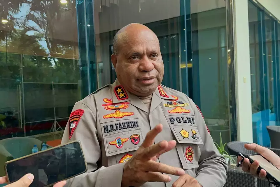 Kapolda Papua Irjen Pol Mathius Fakhiri