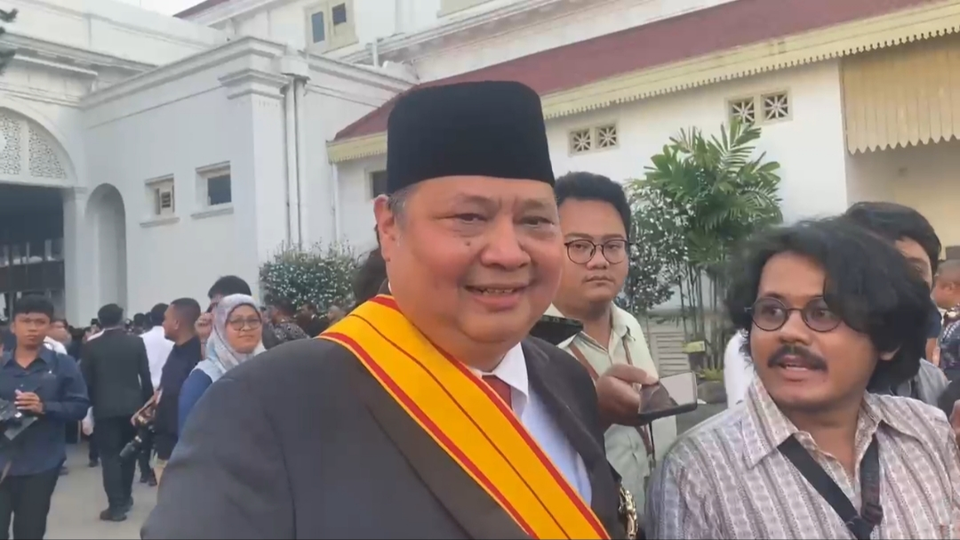 Menteri Koordinator Bidang Perekonomian Airlangga Hartarto.