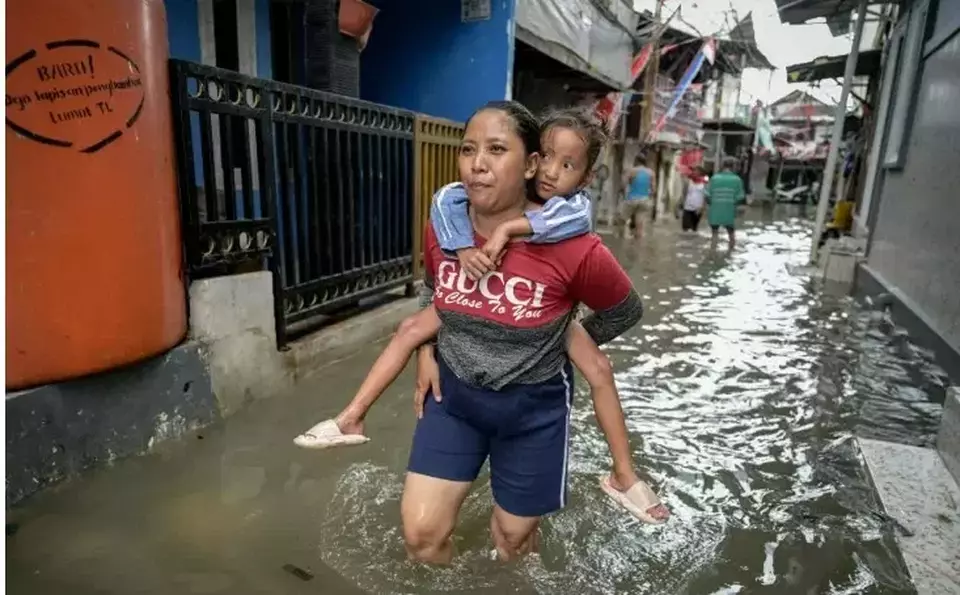 Banjir Rob Masih Rendam Rt Di Marunda Dan Pluit