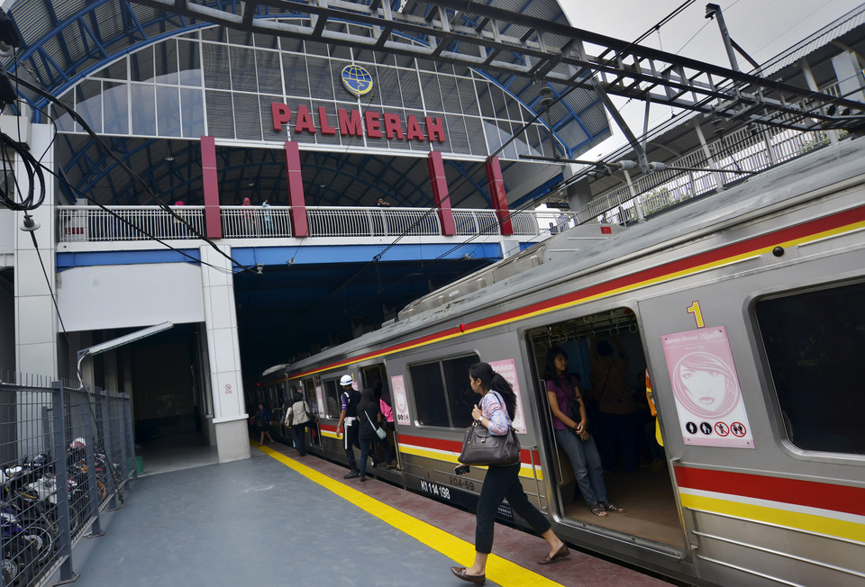 Megahnya Stasiun Palmerah Kini