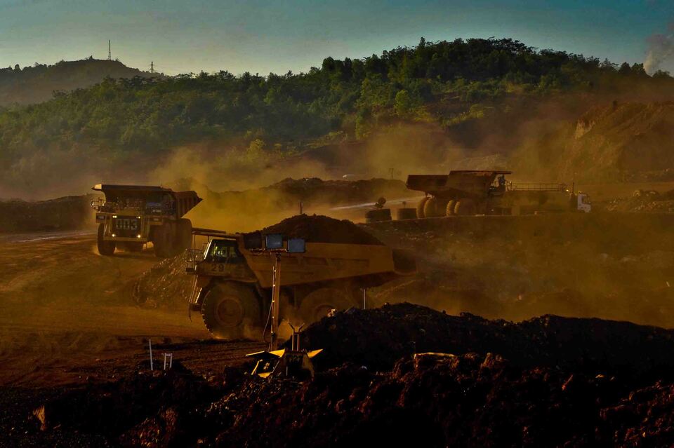 Mining activities in Sulawesi.  GA Photo/Mohammad Defrizal