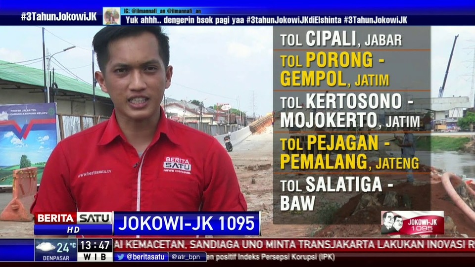 Daftar Jalan Tol Yang Beroperasi Di Era Jokowi-JK