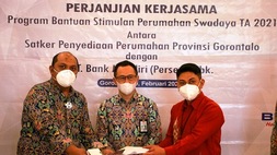 Gandeng Bank Mandiri, PUPR Salurkan Dana Bedah Rumah di Gorontalo senilai Rp22,5 Miliar