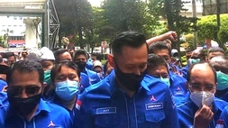 Didampingi 34 Ketua DPD, AHY Minta Kemkumham Tolak KLB Deli Serdang