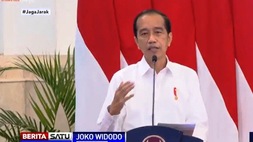 Sambut Tahun Baru, Jokowi: Hari Esok Harus Lebih Baik