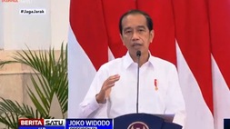 Jokowi Apresiasi Umat Kristiani RayakanNatal dengan Prokes
