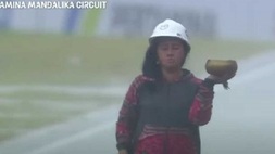 Hujan Deras Jelang MotoGP Mandalika, Pawang Hujan Beraksi