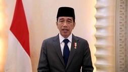 Dari Abu Dhabi, Presiden Jokowi Sampaikan Dukacita atas Wafatnya Tjahjo Kumolo