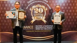Bank DKI Raih 3 Penghargaan Sekaligus Dalam Top 20 Financial Institution Award 2022