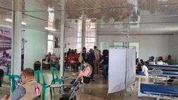 Wika Gedung Bangun Klinik Darurat Modular di Cianjur
