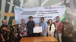 Bersama BP Jamsostek, Bengkel Mania Beri Perlindungan Pekerja Bengkel UMKM