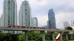 LRT Jabodebek (B-Universe Photo/Joanito de Saojoao)