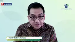 Deputi Bidang Hilirisasi Investasi Strategis Kementerian Investasi / BKPM Heldy Satrya Putera dalam acara diskusi Strategi Mencapai Investasi 2023 mendorong Hilirisasi yang diselenggarakan Kementerian Investasi/BKPM bekerja sama dengan Investor Daily dan B-Universe, Rabu (29/3/2023) di Jakarta. / Indah AP