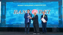 Konsisten Dorong Inovasi Digital, Bank DKI Raih Empat Penghargaan