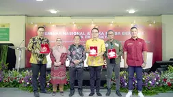 Wakil Menteri Perdagangan Jerry Sambuaga menghadiri kegiatan edukasi dan literasi kripto di kampus Universitas Trisakti Jakarta. 