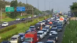 Naik 2,6%, Sebanyak 973.804 Kendaraan telah ke Luar Jakarta