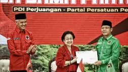 Usung Ganjar sebagai Capres, PDIP-PPP Resmi Kerja Sama Politik