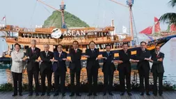 Presiden RI Joko Widodo memimpin lima rangkaian pertemuan di hari pertama KTT ke-42 ASEAN pada 10 Mei 2023. (Foto: HO-ASEAN2023).