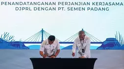 Direktorat Jenderal Pengelolaan Ruang Laut (Ditjen PRL) Kementerian Kelautan dan Perikanan (KKP) untuk berkolaborasi dengan PT Semen Padang dalam mengatasi masalah sampah laut. Ist
