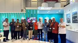 PT Biro Klasifikasi Indonesia (Persero)/BKI sebagai induk Holding Jasa Survey/IDSurvey berkontribusi memperkuat industri maritim di pameran Sea Indonesia 2023. Ist