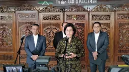 Menteri Keuangan Sri Mulyani Indrawati usai mengikuti Rapat Paripurna di Gedung DPR pada Jumat (19/5/2023).