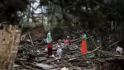 Siklon Mocha menerjang wilayah pesisir antara Distrik Cox