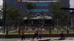 Gedung Kementerian Pekerjaan Umum dan Perumahan Rakyat yang mengusung konsep hijau.
