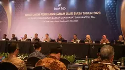 RUPSLB Bank BJB di Bandung, Kamis (25/5/2023).