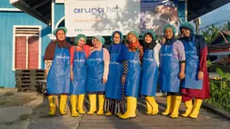 Aruna telah berkembang pesat dan menciptakan lapangan pekerjaan bagi 5.000 orang di sekitar wilayah pesisir serta telah memberdayakan 1.500 perempuan. (ist)