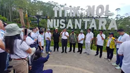 Kunjungan 130 pengusaha asal Singapura ke Titik Nol IKN, Kalimantan Timur, Rabu (31/5/2023). (Foto: B-Universe Photo/Fuad Iqbal)