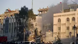 Israel Serang Damaskus Dekat Istana Kepresidenan
