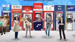 Ilustrasi jaringan ATM Himbara (Foto: IST)