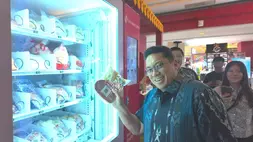 Bukan Cuma Minuman, Vending Machine di PRJ Tawarkan Produk Hewani