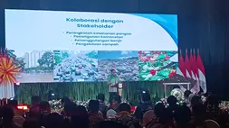 Gubernur DKI Jakarta Pramono Anung saat menggelar Rapat Koordinasi Pencegahan Korupsi di Ancol, Jakarta Utara, Kamis (10/7/2025). 