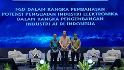 Focus Group Discussion (FGD)  bertajuk Potensi Penguatan Industri Elektronika dalam Rangka Pengembangan Industri AI di Indonesia di Jakarta, baru-baru ini..
dihadiri oleh Wakil Menteri Perindustrian Faisol Riza  dan Wakil Menteri Komunikasi & Digital  Nezar Patria. 
