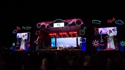 Banda Neira Buat Ribuan Warga BTV Semesta Berpesta Yogyakarta Terhanyut