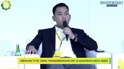 Kepala Pengembangan Strategis Indonesia Commodity and Derivatives Exchange (ICDX) Zulfal Faradis dalam event Energi Mineral Festival (EMF) 2025 di Hutan Kota by Plataran Jakarta Selatan, Kamis (31/7/2025). (Foto: YouTube/ Muhammad Farhan)