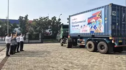 PT Medela Potentia Tbk (MDLA) melalui entitas anak PT Deca Metric Medica (DMM), melakukan ekspor perdana produk alat kesehatan (alkes) ke Kamboja dan Timor Leste pada Selasa (5/8/2025). (Foto: Dok MDLA)
